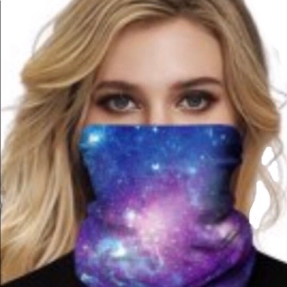 3 pack Purple/blue and pink face shield/ t… - Picture 2 of 10
